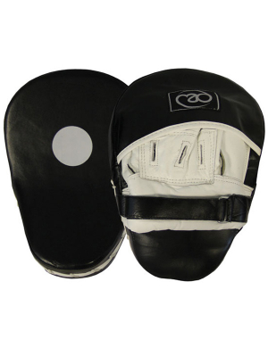 Fitness-Mad Leather Pro Curved Hook & Jab Pads